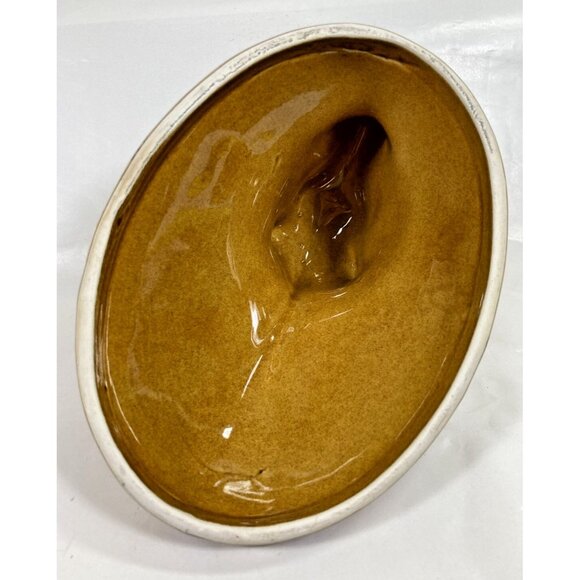 Vintage Majolica Covered Wild Boar Pig Ceramic Casserole Tureen Portugal - Picture 8 of 12